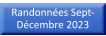Randonnées Sept-Décembre 2023