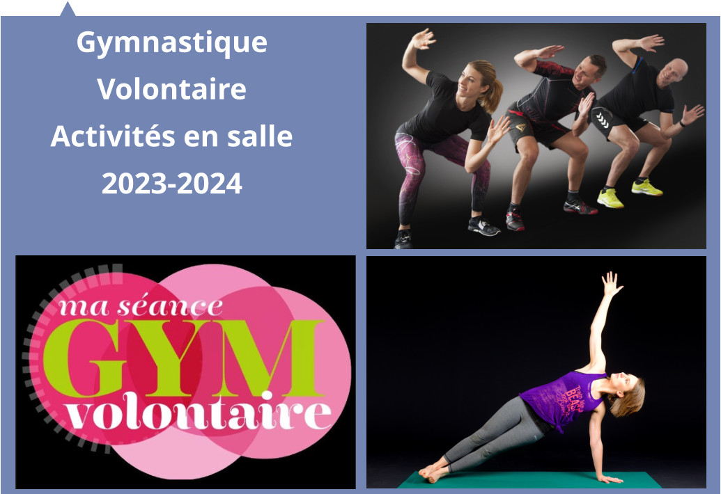Gymnastique Volontaire Activités en salle 2023-2024